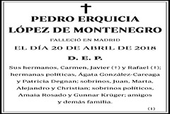 Pedro Erquicia López de Montenegro